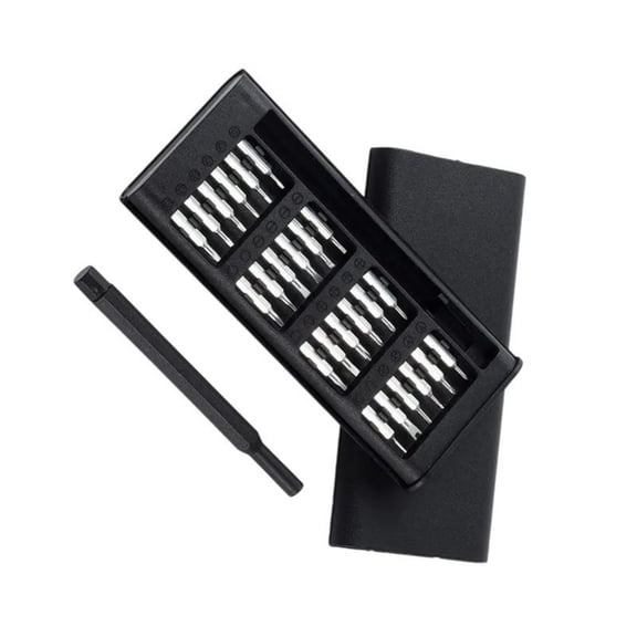 Precisions 24 Piece Screwdriver Set with Case for Craft Enthusiasts and Professional with Various Head Types