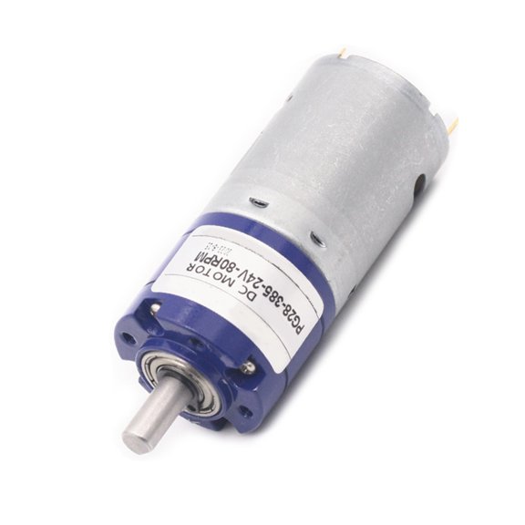 Precisions 24V Gear Motor 52RPM Reversible Rotation Efficient Planetary Gear Motor for Machine Tool & Office Devices