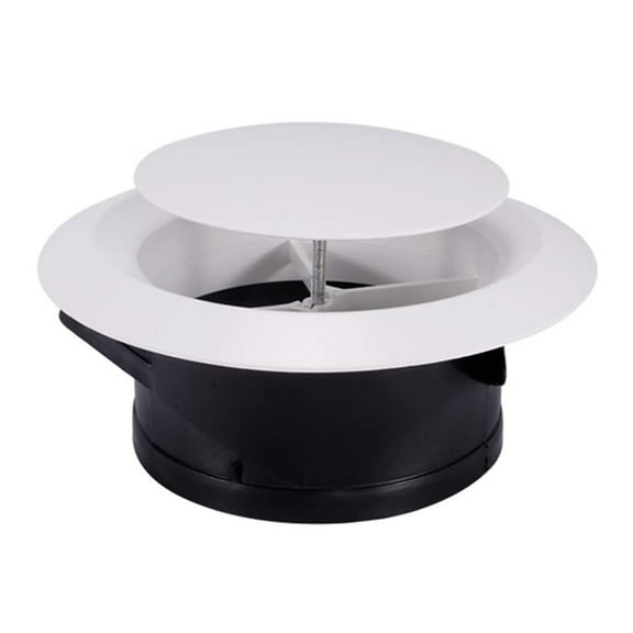Precisions Airflows Control Vent Cover 6Inch Adjustable Ducting Ventilation Cover for Window Ceiling Ventilation