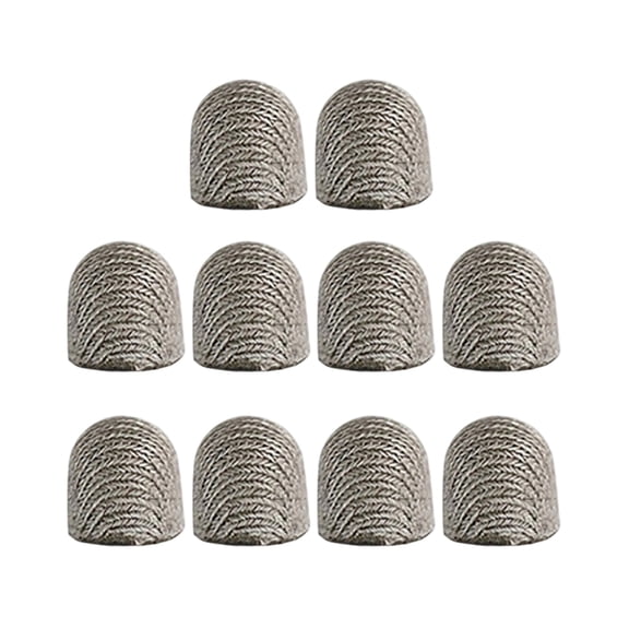 Precisions Capacitive Styluses Replacement Tip Silver Fiber Conductives Cloth Wear Resistant Multiple Size for Tablets Phones