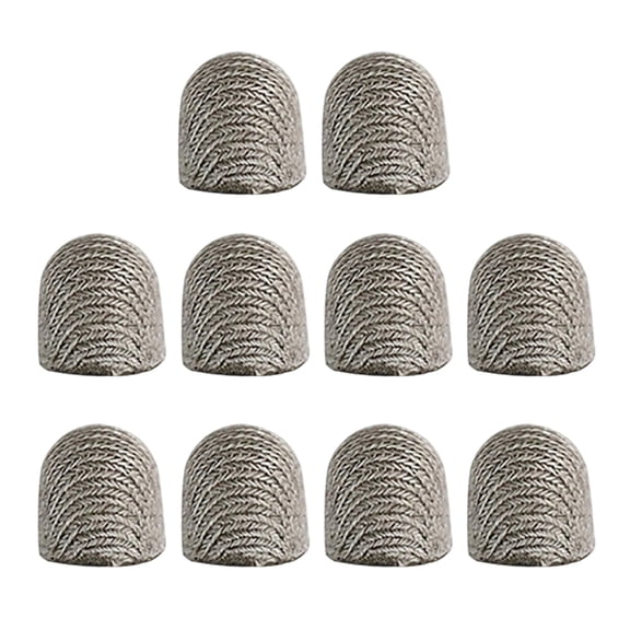 Precisions Capacitive Styluses Replacement Tip Silver Fiber Conductives Cloth Wear Resistant Multiple Size for Tablets Phones