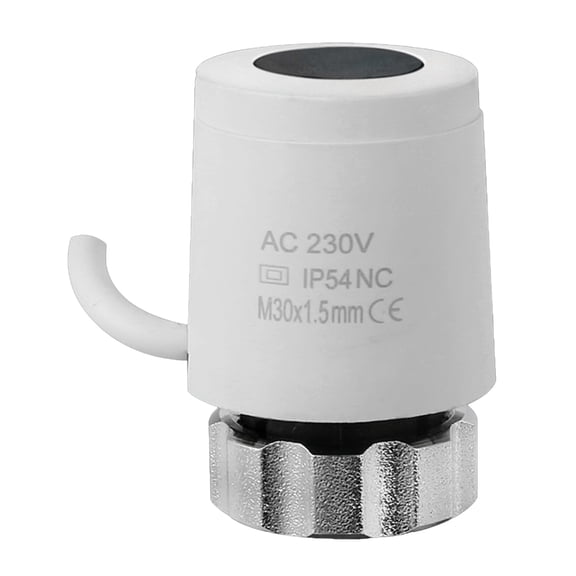 Precisions Control 230V Thermal Electric Valves Actuator Hot Water Radiator Valves for Efficient Underfloor Heating