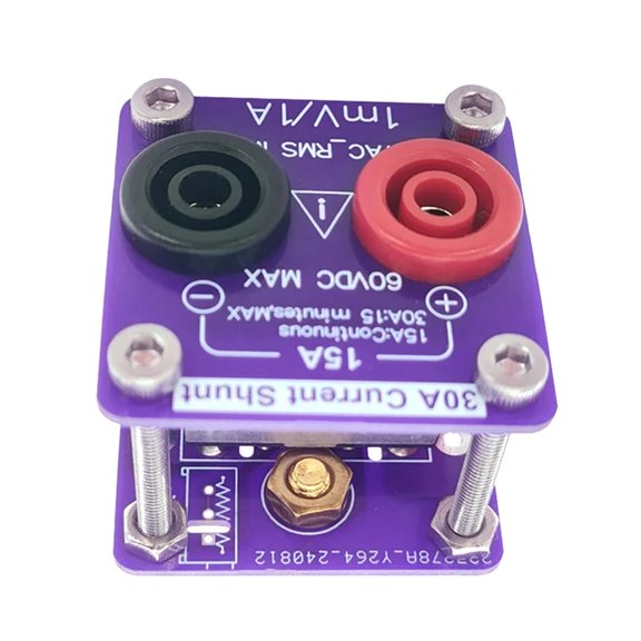 Precisions Current Measurement Device 30A Capacity Banana Socket Connectivitys