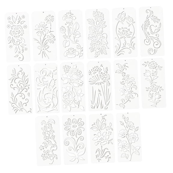 Precisions Cut Stencil Template Multipurpose For Wall Art Fabric Painting And Craft Design with Reusable PET Materials