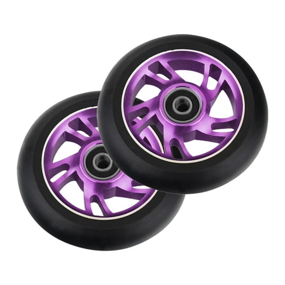 Precisions Design 10cm Skating Wheel Light WeightAluminum Alloy Rims PU Tires