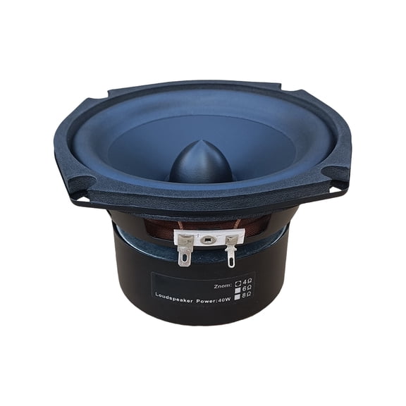 Precisions Engineered 5.25inch Square Subwoofer Metal Rubber Hybrids Construction Bass Reproduction