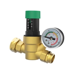 Precisions Engineered Water Pressure Regulating Valves DN20 Regulator with Pressure Gauges For Caravans Water Systems