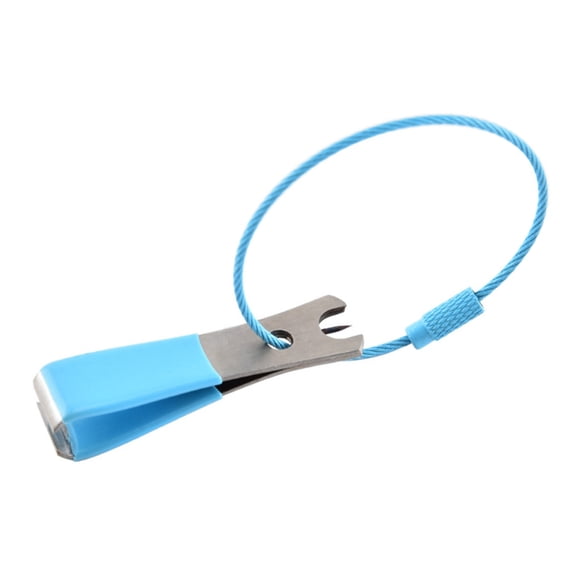 Precisions Fishing Scissors Line Cutter With Line Cutter Rings Opener Compacts Design For Fishing Braided Lines Cutting