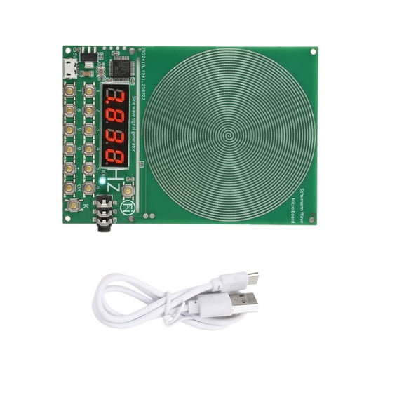 Precisions Frequency Generator Sine Waves Output 7.83Hz Earth Resonances Mode Advanced Digitals Circuit Stability Low Distortions Signals