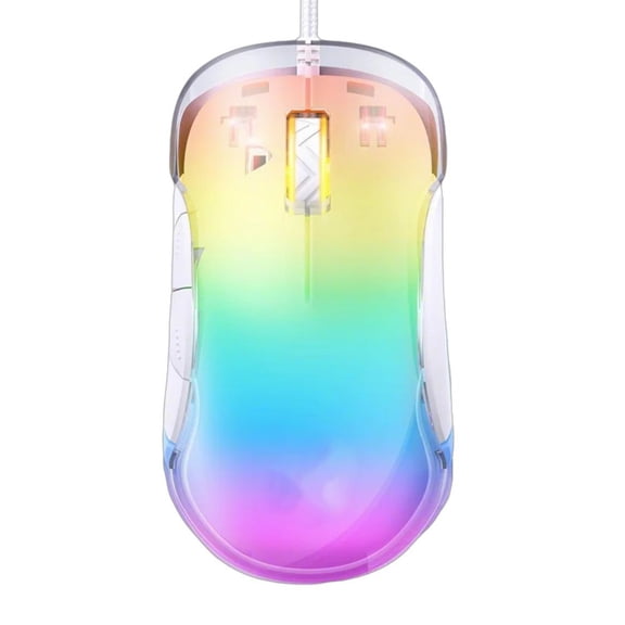 Precisions Gaming Mouse with Optical Trackings and Adjustable Lighting for Comfortable Daily Use