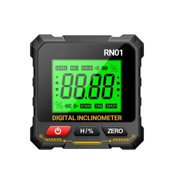 Precisions Leveling Instrument With 360 Display Double Measurement Mode Magnetic Mount Digital Level Box