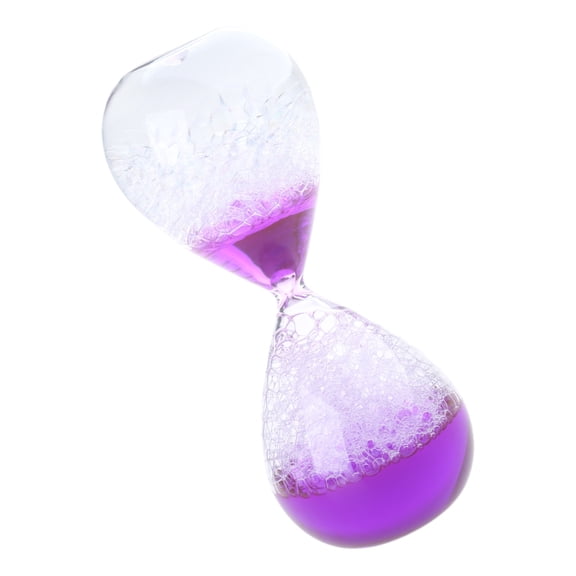 Precisions Liquid Motions Hourglasses with Fine Flowing Bubble Sand Timers for Focuseds Work and Cooking