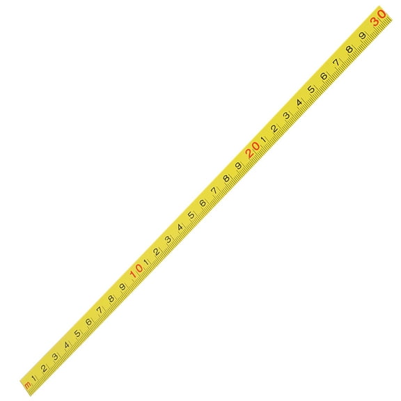 Precisions Measurement Tool Soft Tape Measure Backed Adhesive Flexible Tape Measure Portable Measuring Ruler 20/30/40cm