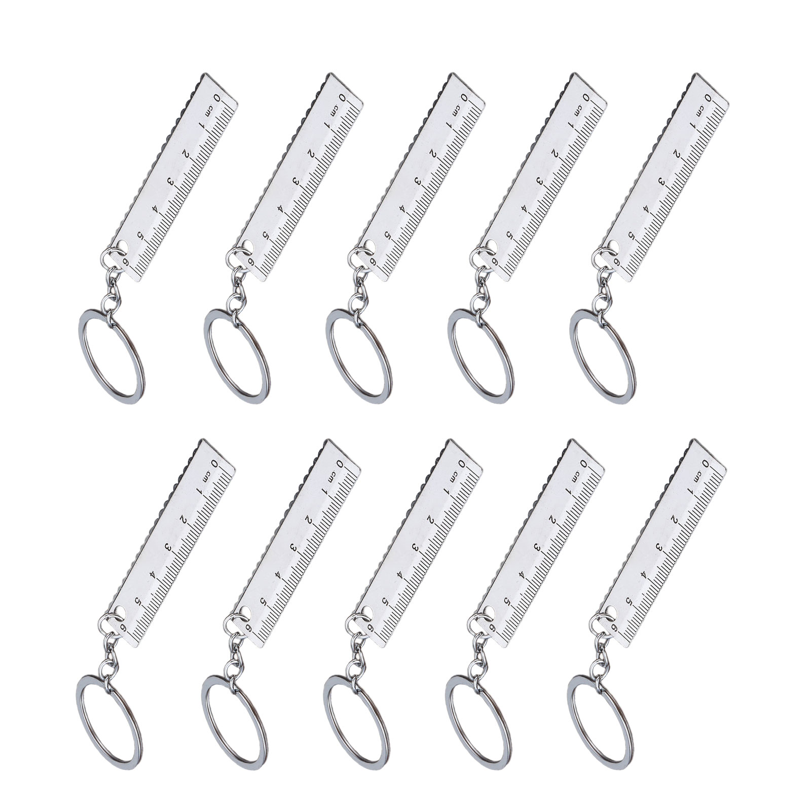 Small Ruler Pad Precisions Metal Small Ruler For Jewelry Craft Measurement Portable ...