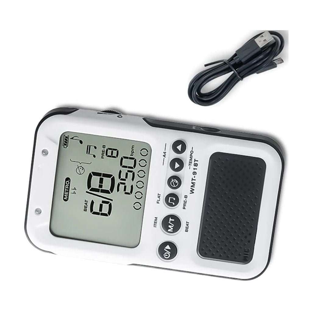 Precisions Metronome Adjustable Metronome Texture for Piano Guitar Violin Bass Featuring Foldable Stand