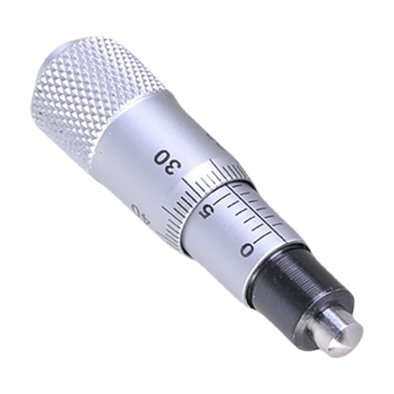 Precisions Micrometer Head Measure Tool 0-6.5 Carbon Steel Micrometer Head Mechanical Engineering Tool for Engineers