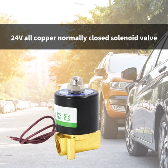 Precisions Pneumatic Control Valves Solenoid Valves 24V Electrically Operated Corrosion Resistant Copper Construction