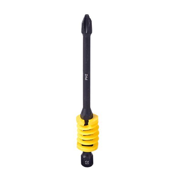 Precisions Spring Loaded Crossed Bit Magnetic Tip Secure Grip Rustproof Coating Ideal for Electronics Maintenance