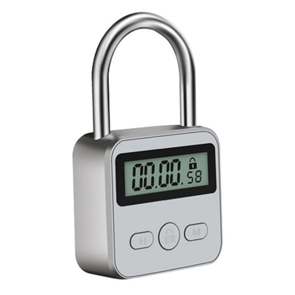 Precisions Time Control Metal Lock Anti Addiction Electronic Timer Padlock For Electronics Management In School