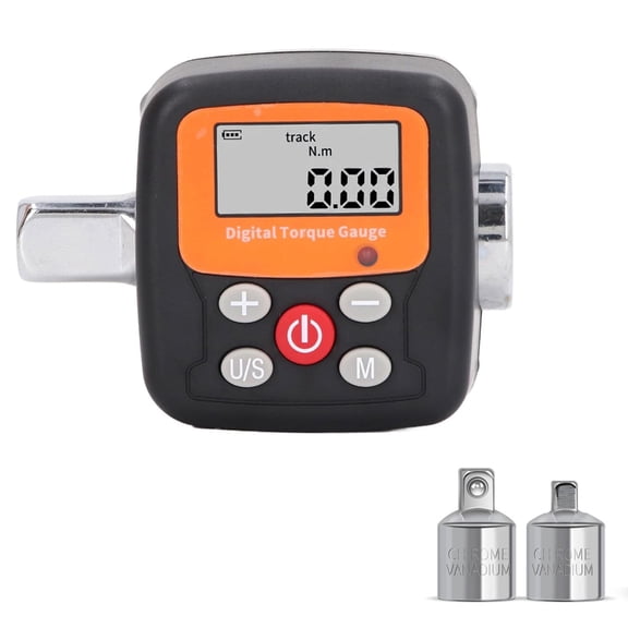 Precisions Torques Tool Converters with LCD Torques Wrench Adapter Multifunction Measurement Units Metal for Profession