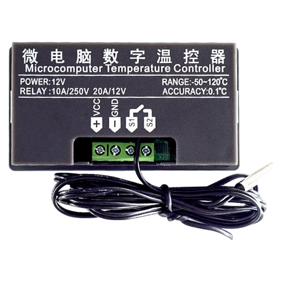 Precisions W3230 Digital Temperature Controller Temperature Regulator for DIY Computings Boards, ABS Casing