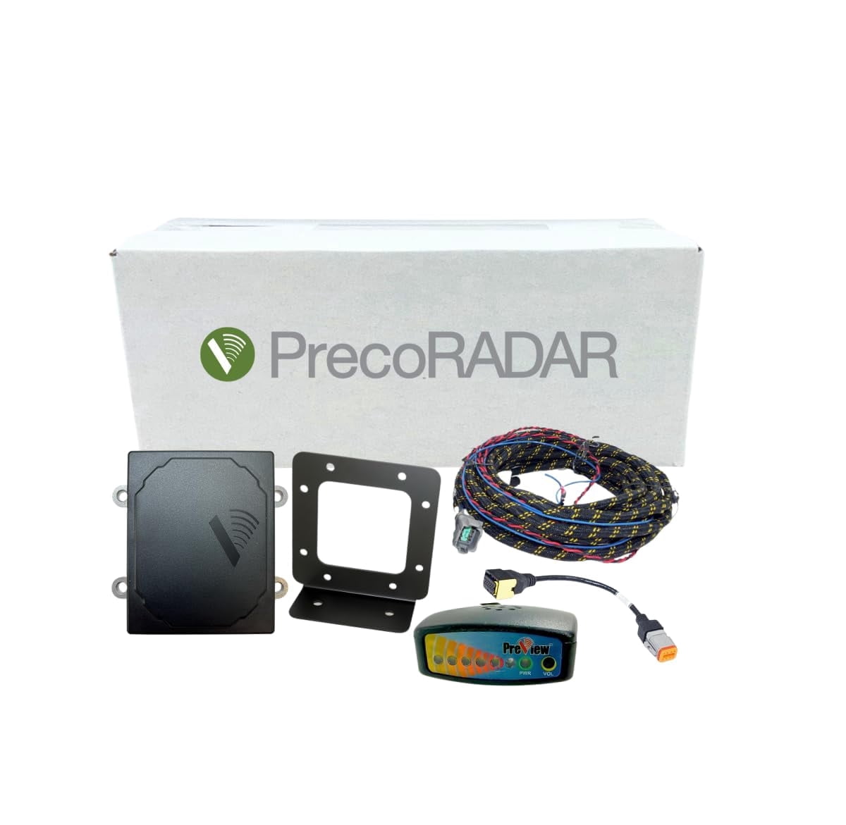 Preco Reverse Radar Preco Sentry79 6982002A Radar Object Detection System - Front/Take-Off ...