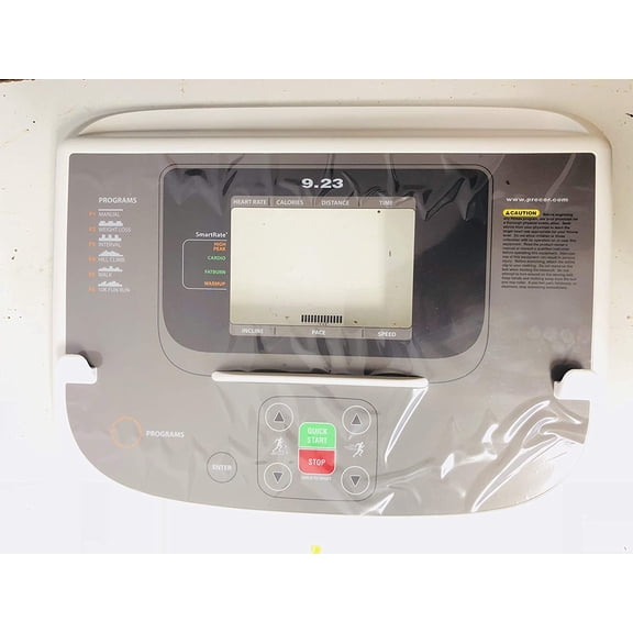 Precor Display Console Membrane 59122-101 Works 9.2X - 9.23 HHHR Residential Treadmill