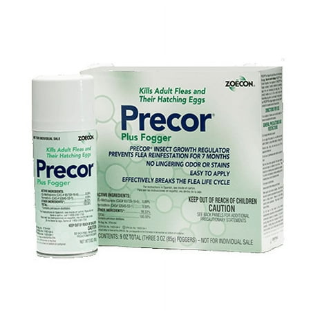 Precor Plus Fogger (aka Flea Bomb) - 3 x 3 oz. cans