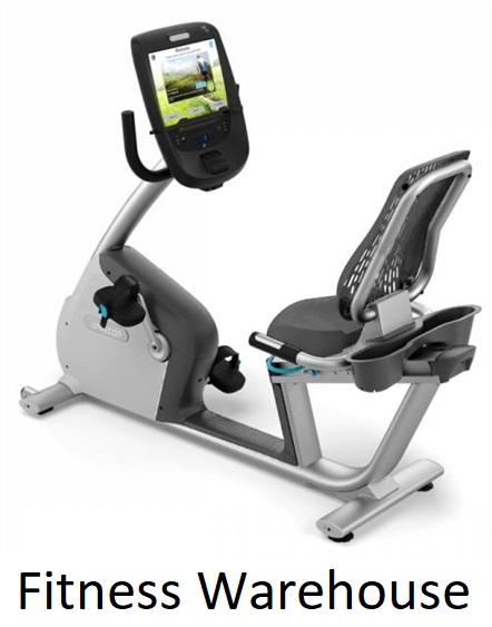 Pre-Owned Precor RBK 885 Recumbent Exercise Bike with P82 Console