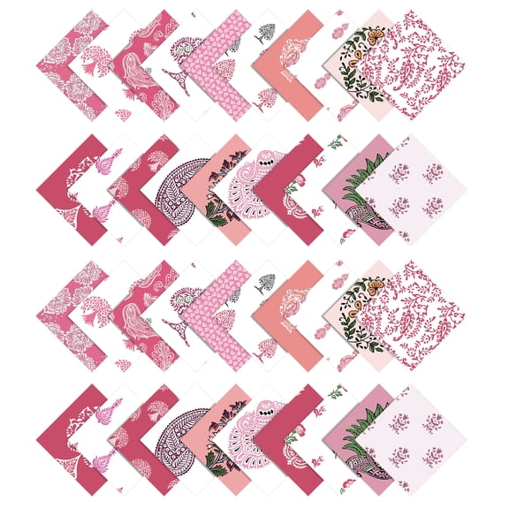 Precut 10-inch Prints Cotton Fabric Bundle Quilting Squares Charm Pack DIY Patchwork Sewing Craft-