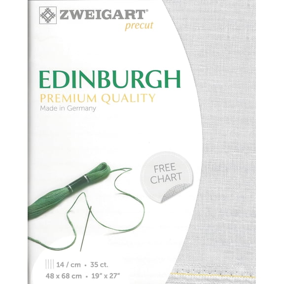 Precut Edinburgh 36 count Silvery Moon 3217/7011
