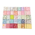 thumbnail image 1 of Precut Fabric Squares with 100% Cotton Twill, 50-Pack 10-Inch, Assorted Floral and Patterned Prints, for Quilting and Sewing Projects, 1 of 5