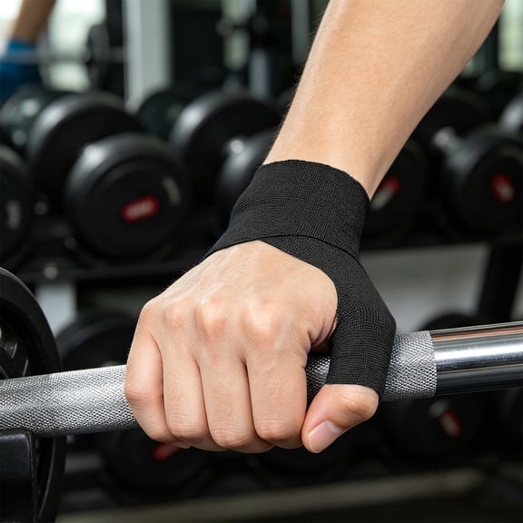 Precut Kinesiology Tape for Thumb Right 40 PCS, Athletic Tape for Thumb Support and Wrist, Elastic Breathable Thumb Tape for Sports and Daily Activities, Precut Sports Tape for Joint Support (Black)