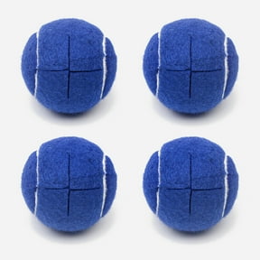 Precut Tennis Balls for Walkers 4 PCS Walker Tennis Ball for Furniture Legs and Floor Protection Heavy Duty Long Lasting Felt Pad Glide,Fit Most Walkers
