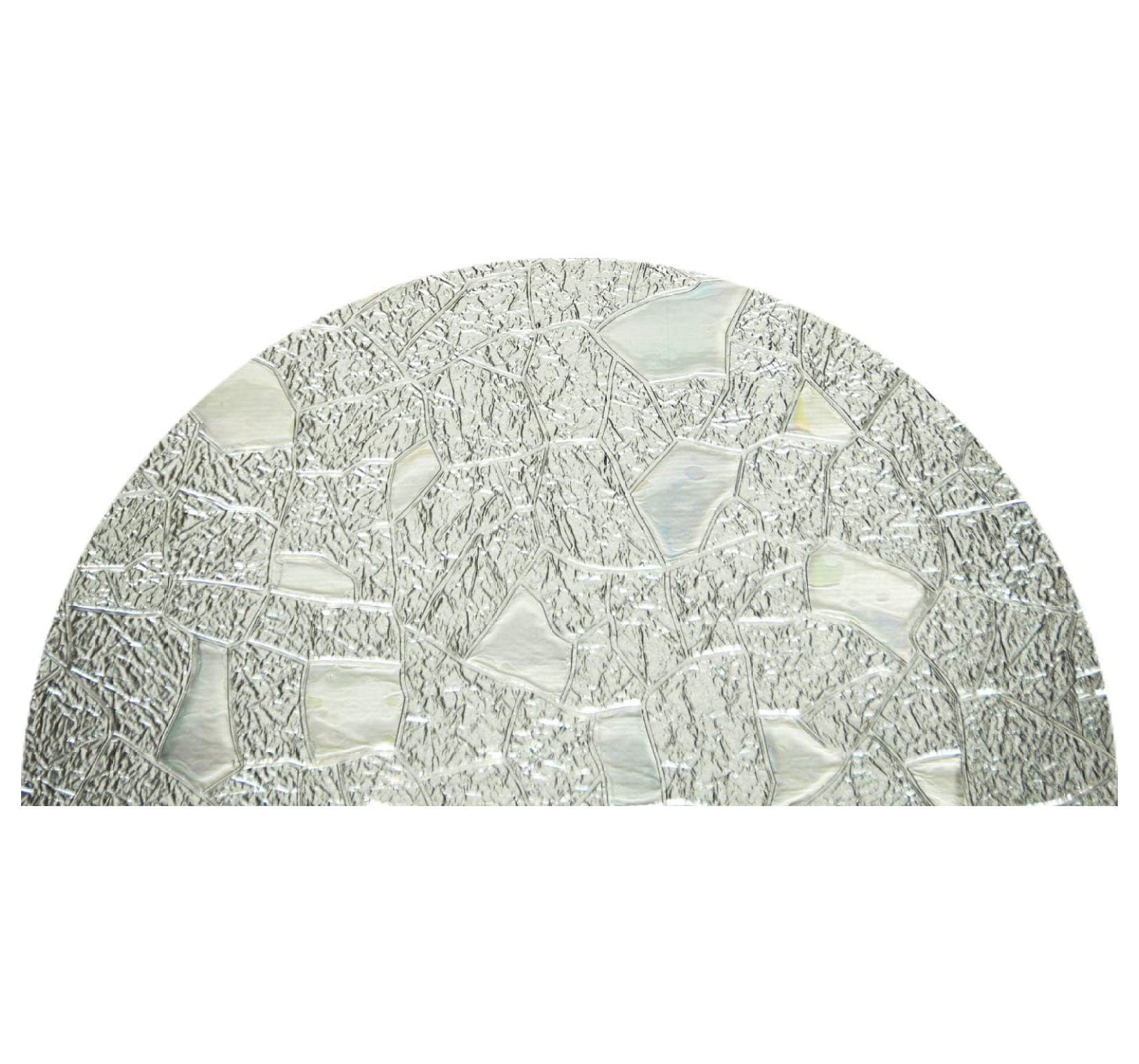 Precut Texture Arched Window Film Shade, Self Adhesive Static Cling, 29