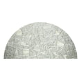 thumbnail image 1 of Precut Texture Arched Window Film Shade, Self Adhesive Static Cling, 42 inches Diameter, 1 of 5