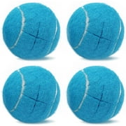Precut Walker Tennis Balls 4 Pcs Balls with Precut Opening for Easy Installation, Fit Most Walkers, for Furniture Legs and Floor Protection
