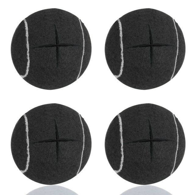 Precut Walker Tennis Balls, 4 Pcs Medical PreCut Balls for Chairs