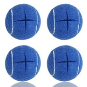 Precut Walker Tennis Balls 4 Pcs Balls with Precut Opening for Easy Installation ,Walker Accessories for Seniors Fit Most Walkers,for Furniture Legs and Floor Protection