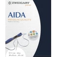 thumbnail image 1 of Precut Zweigart Fein-Aida 18 count Navy 3793/589, 1 of 1