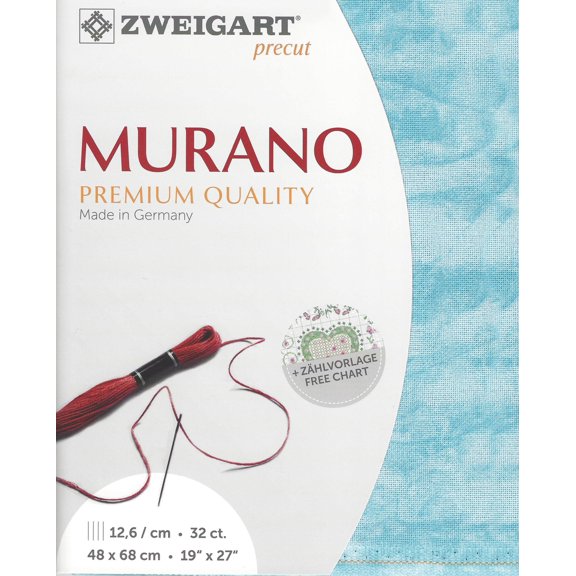 Precut Zweigart Murano Vintage 32 count Country Atlantic 3984/5439