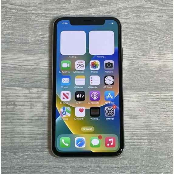 Pre-Owned Pred-Owned Apple iPhone X 64GB Silver Unlocked
