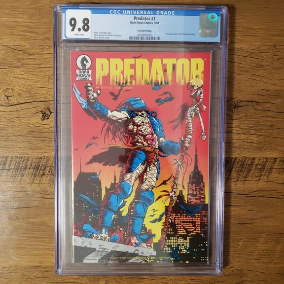 Predator #1 - CGC 9.8 Comic Book