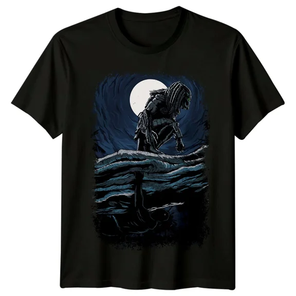 Predator (1987) Movie Poster Inspired T-Shirt Retro Tee Unisex