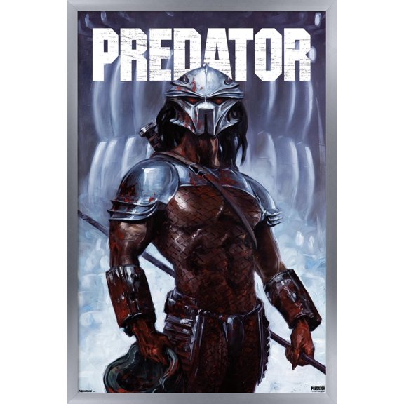 Predator (1987) - Pose Wall Poster, 22.375" x 34" Framed