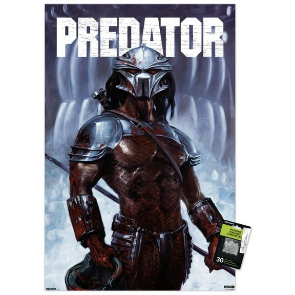 Predator (1987) - Pose Wall Poster with Pushpins, 22.375" x 34"
