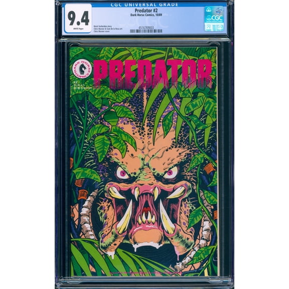 Predator #2 - CGC 9.4 Comic Book