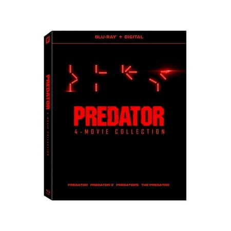 Predator: 4-Movie Collection (Blu-ray + Digital Code)