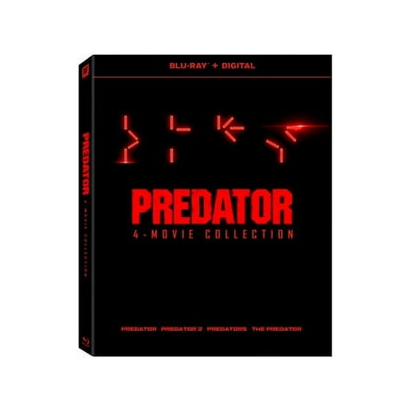 Predator: 4-Movie Collection (Blu-ray + Digital Code)