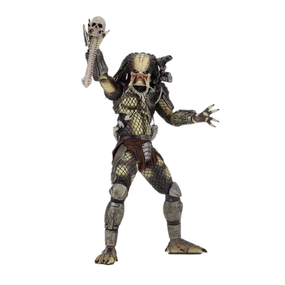Predator - 7" scale action figure - 30th anniversary Jungle Hunter Unmasked, Multicolor
